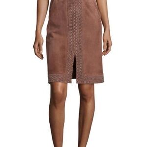 Elizabeth and James Riva Suede Skirt